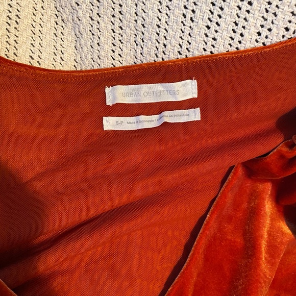 Urban Outfitters Velvet Romper - Picture 2 of 3